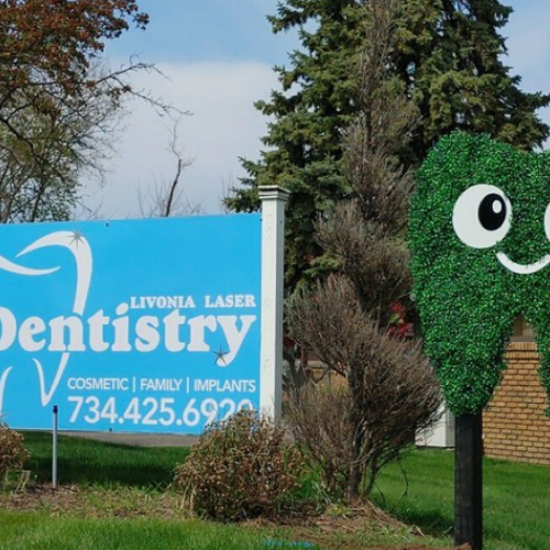 Livonia Laser Dentistry Custom Sign